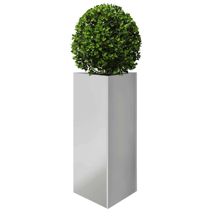 vidaXL Pflanzkübel Dreieckig 40x40x75 cm Verzinkter Stahl