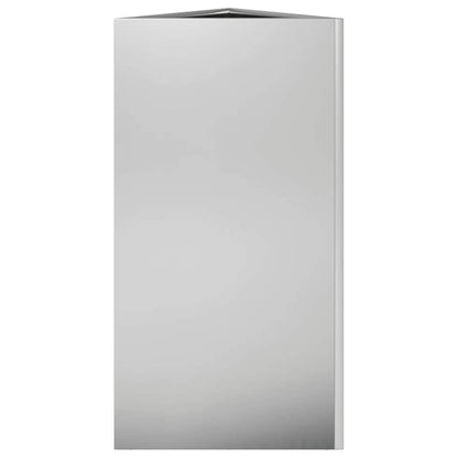 vidaXL Pflanzkübel Dreieckig 40x40x75 cm Verzinkter Stahl