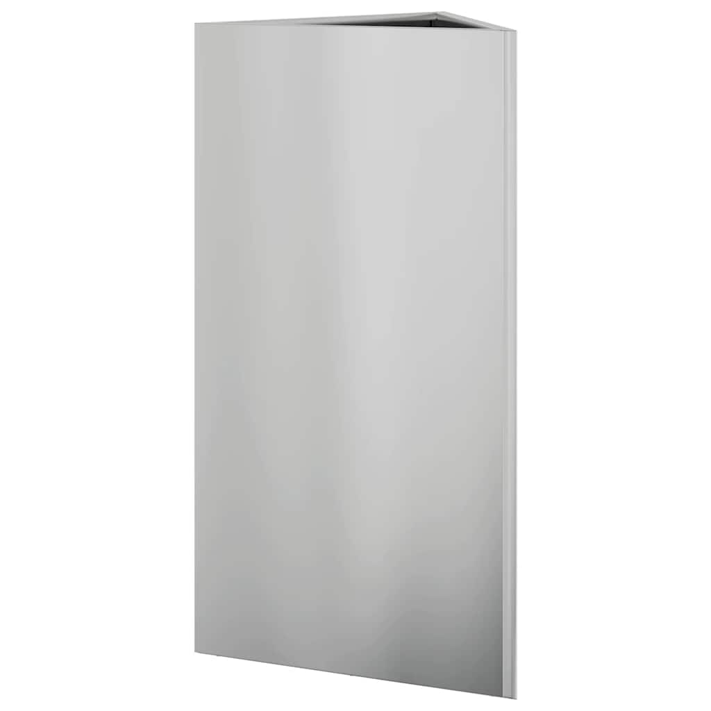 vidaXL Pflanzkübel Dreieckig 40x40x75 cm Verzinkter Stahl