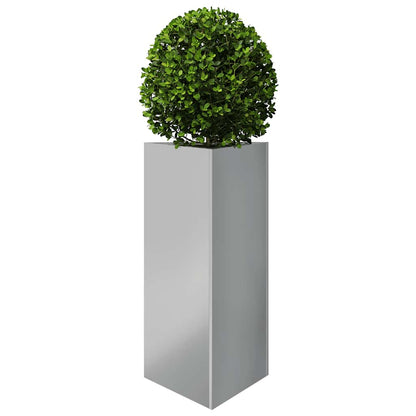 vidaXL Pflanzkübel 2 Stk. Dreieckig 40x40x75 cm Verzinkter Stahl