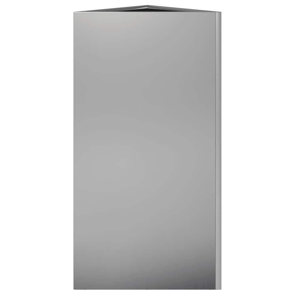 vidaXL Pflanzkübel 2 Stk. Dreieckig 40x40x75 cm Verzinkter Stahl