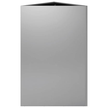 vidaXL Pflanzkübel Dreieckig 50x43x75 cm Verzinkter Stahl