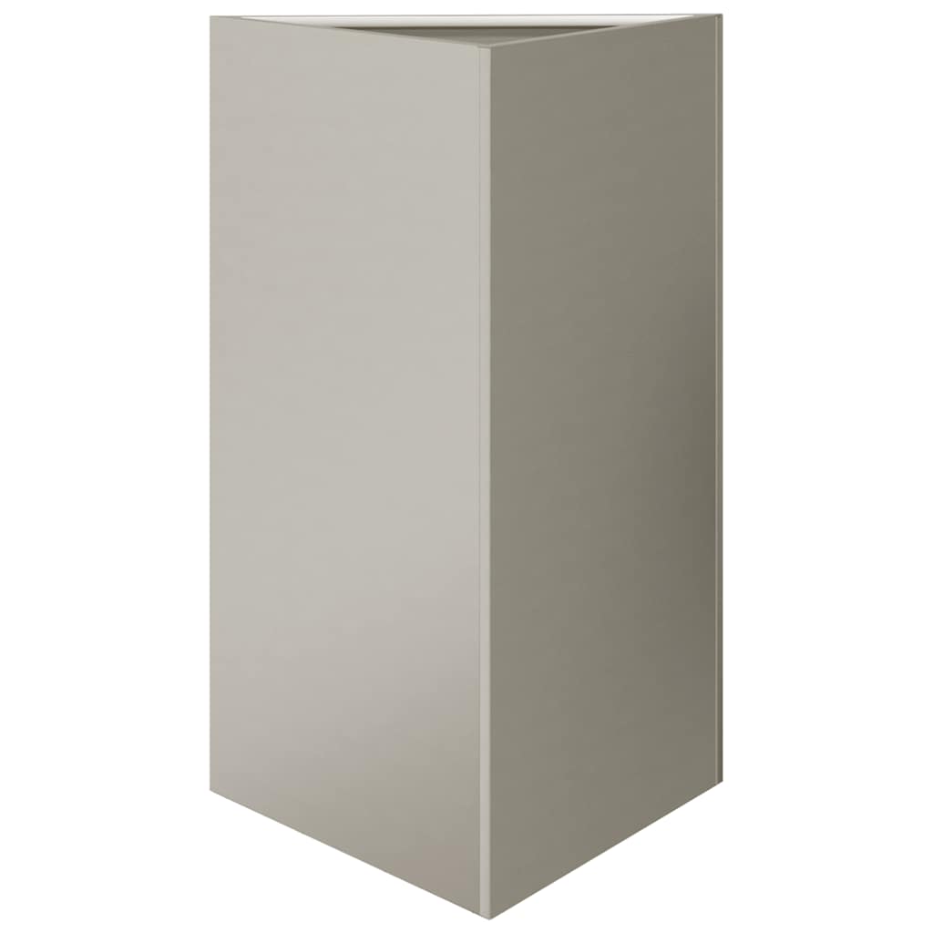 vidaXL Pflanzkübel 2 Stk. Dreieckig 50x43x75 cm Wetterfester Stahl