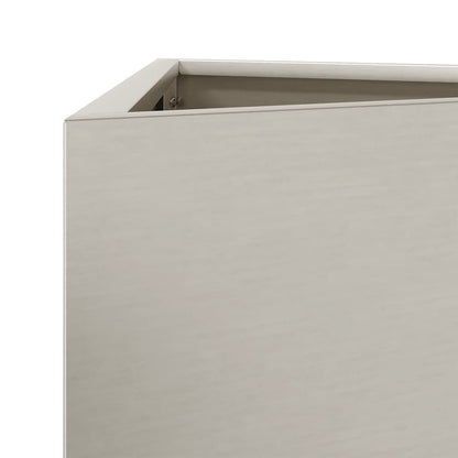 vidaXL Pflanzkübel 2 Stk. Dreieckig 50x43x75 cm Wetterfester Stahl