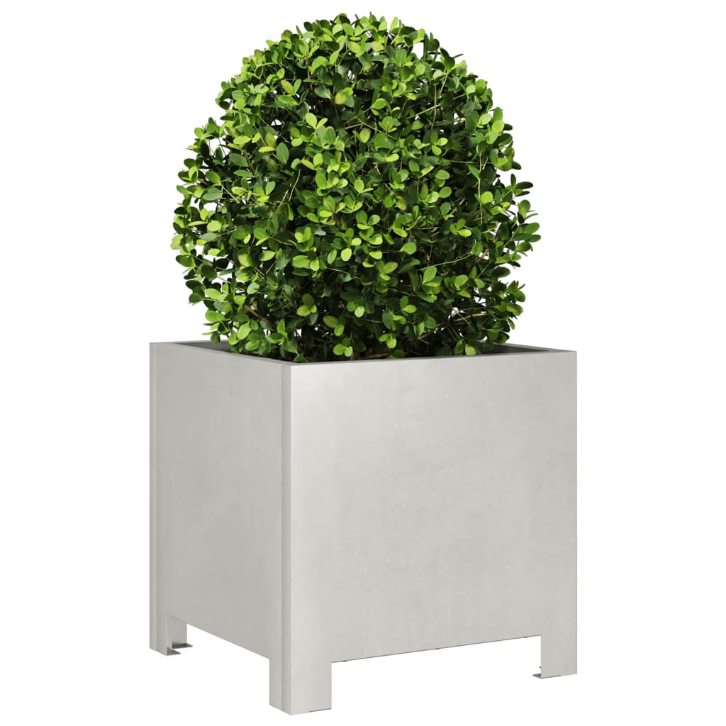 vidaXL Pflanzkübel 2 Stk. 30x30x30 cm Edelstahl
