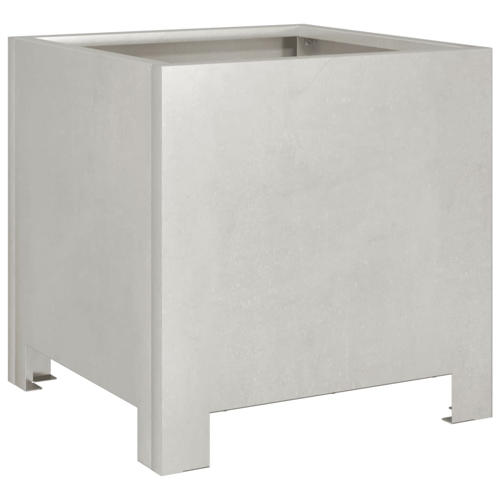 vidaXL Pflanzkübel 2 Stk. 30x30x30 cm Edelstahl