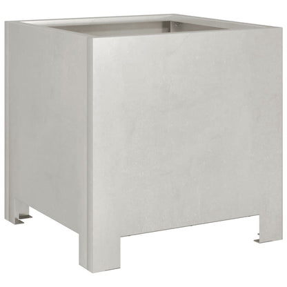 vidaXL Pflanzkübel 2 Stk. 30x30x30 cm Edelstahl