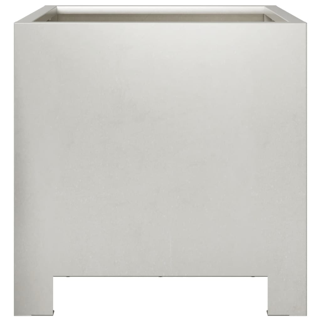 vidaXL Pflanzkübel 2 Stk. 30x30x30 cm Edelstahl