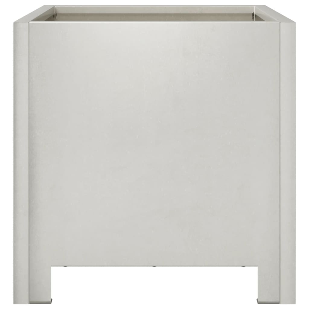 vidaXL Pflanzkübel 2 Stk. 30x30x30 cm Edelstahl