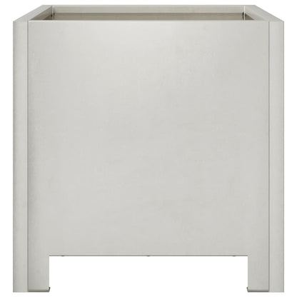 vidaXL Pflanzkübel 2 Stk. 30x30x30 cm Edelstahl
