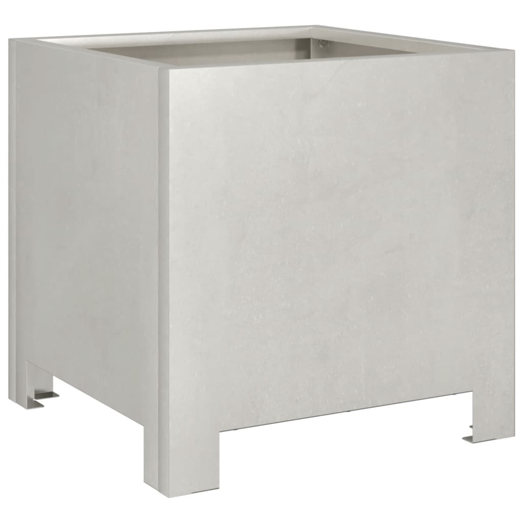 vidaXL Pflanzkübel 2 Stk. 30x30x30 cm Edelstahl