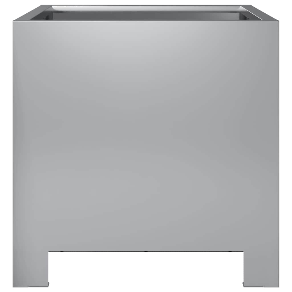 vidaXL Jardinières 2 pcs 30x30x30 cm Acier galvanisé