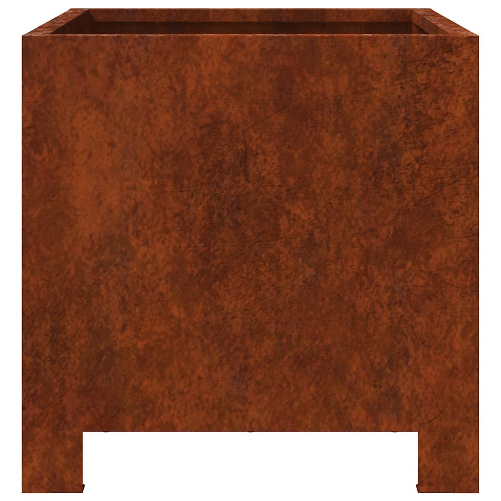 vidaXL Pflanzkübel 2 Stk. 30x30x30 cm Wetterfester Stahl