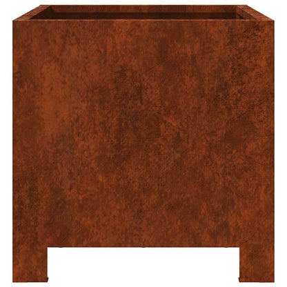 vidaXL Pflanzkübel 2 Stk. 30x30x30 cm Wetterfester Stahl