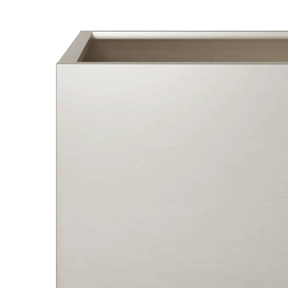 vidaXL Pflanzkübel 2 Stk. 30x30x30 cm Wetterfester Stahl