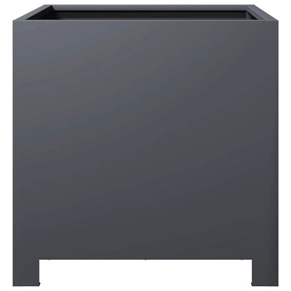 vidaXL Jardinière Anthracite 40x40x40 Acier