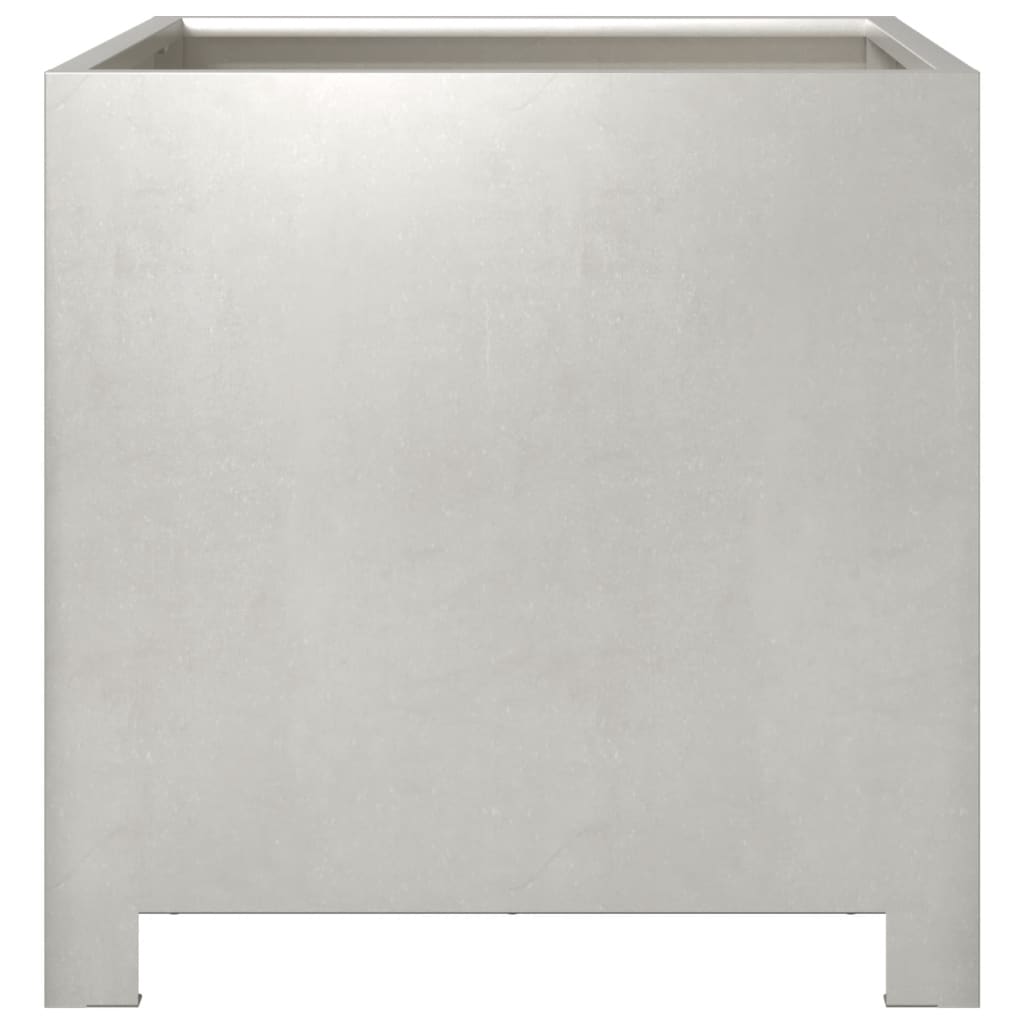 vidaXL Jardinières 2 pcs 40x40x40 cm Acier inoxydable