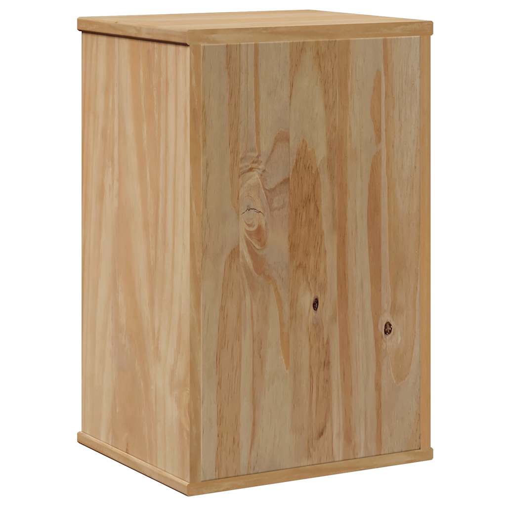 vidaXL Armoire murale de salle de bain OTTA 35x30x55 cm Bois de pin massif