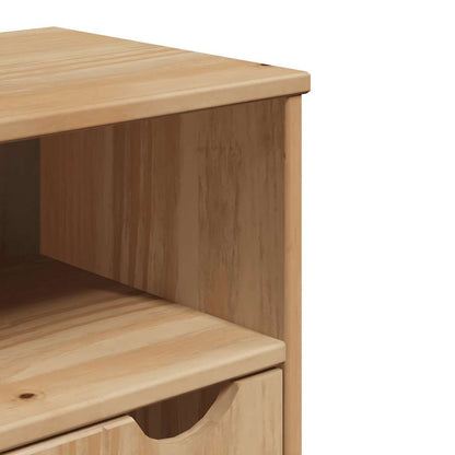 vidaXL Armoire murale de salle de bain OTTA 35x30x55 cm Bois de pin massif
