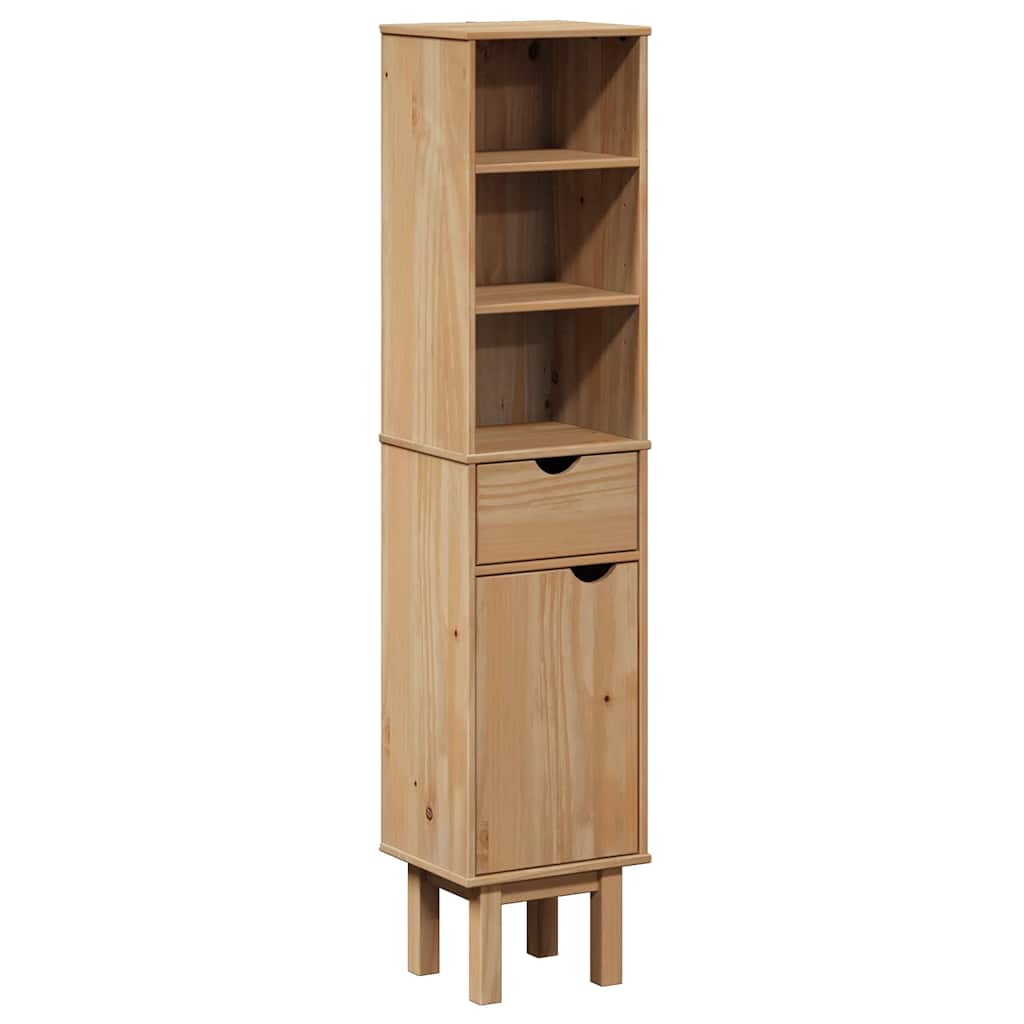 vidaXL Armoire de salle de bain OTTA 35x30x159 cm en pin massif