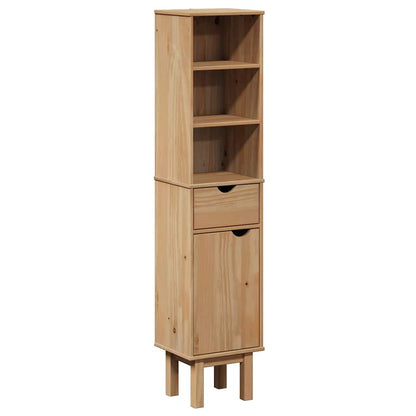 vidaXL Armoire de salle de bain OTTA 35x30x159 cm en pin massif