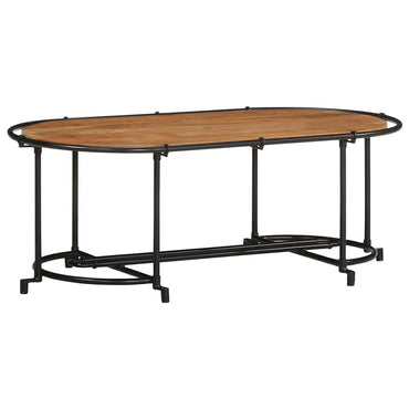 vidaXL Table basse 110x55x40 cm Bois d'acacia massif