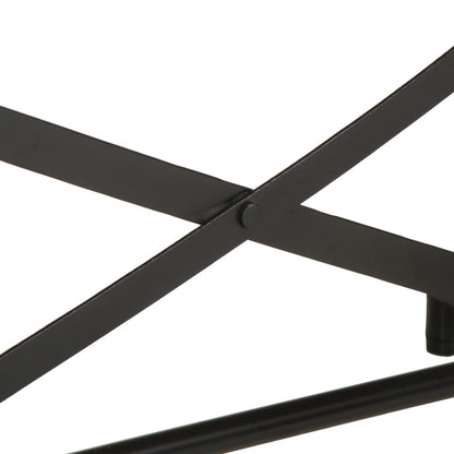 vidaXL Konsolentisch 110x42x76 cm Raues Mangoholz