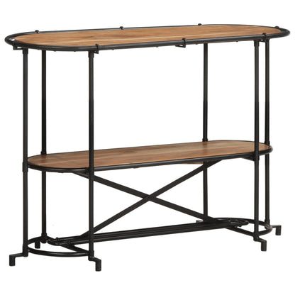 vidaXL Konsolentisch 110x42x76 cm Massivholz Akazie