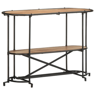 vidaXL Konsolentisch 110x42x76 cm Massivholz Akazie