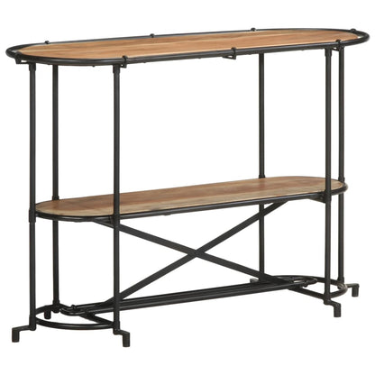 vidaXL Konsolentisch 110x42x76 cm Massivholz Akazie