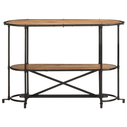 vidaXL Konsolentisch 110x42x76 cm Massivholz Akazie