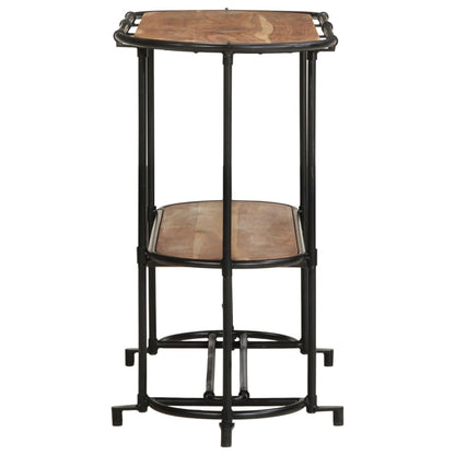vidaXL Konsolentisch 110x42x76 cm Massivholz Akazie
