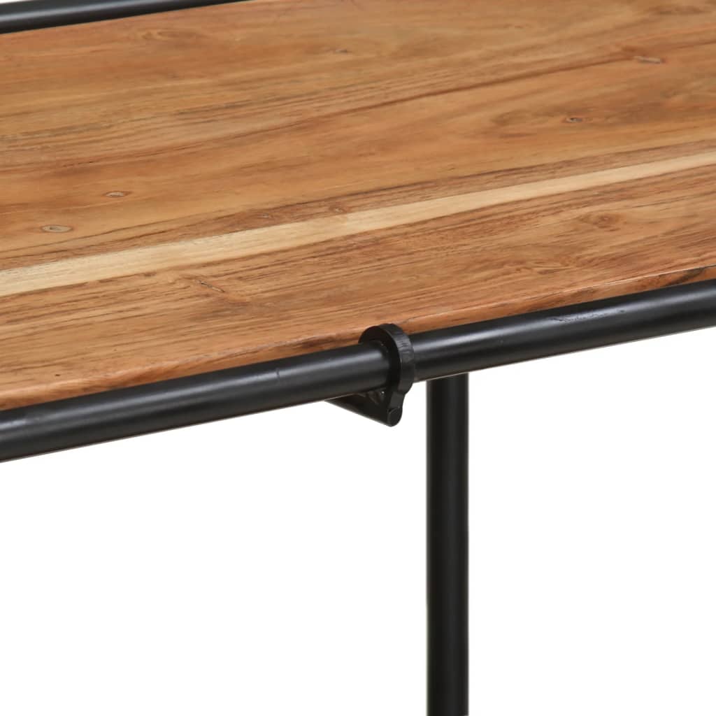 vidaXL Konsolentisch 110x42x76 cm Massivholz Akazie