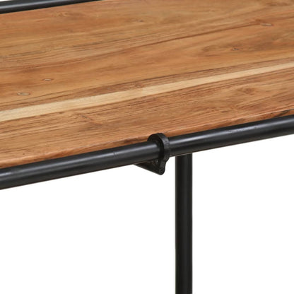 vidaXL Konsolentisch 110x42x76 cm Massivholz Akazie