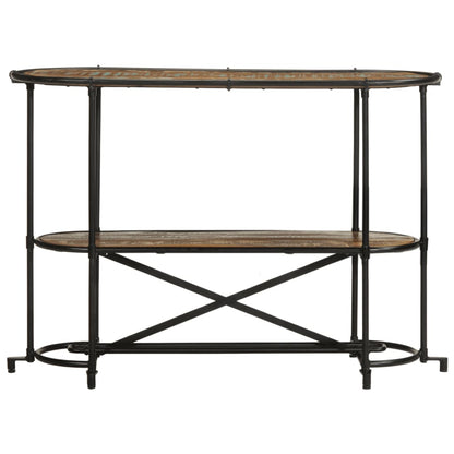 vidaXL Console 110x42x76 cm en bois de récupération massif
