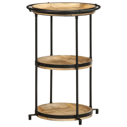 vidaXL Beistelltisch Ø55x83 cm Massivholz Mango