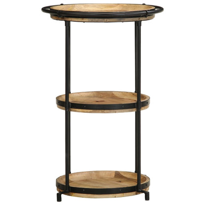 vidaXL Beistelltisch Ø55x83 cm Massivholz Mango