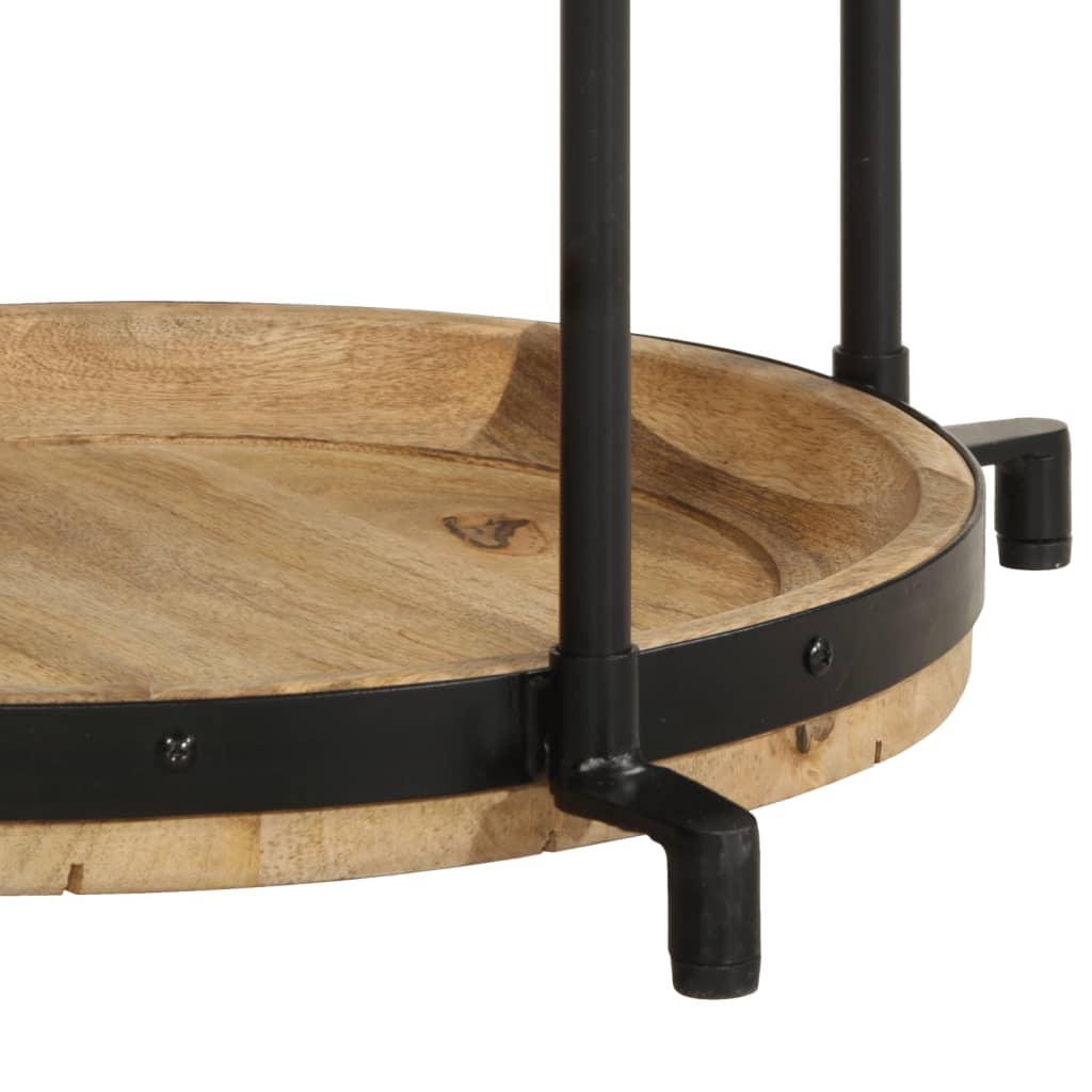 vidaXL Beistelltisch Ø55x83 cm Massivholz Mango