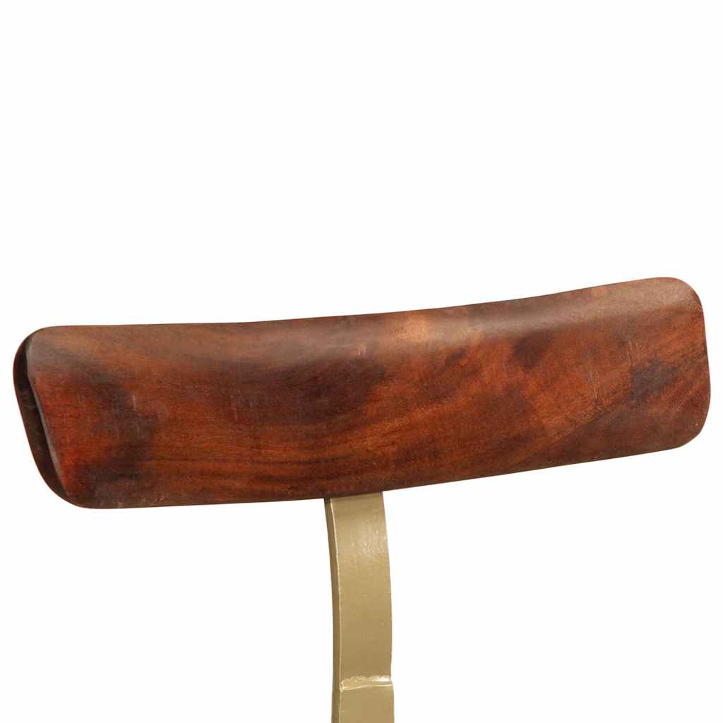 Barhocker 2 Stk. 49x43x79 cm Mango Massivholz