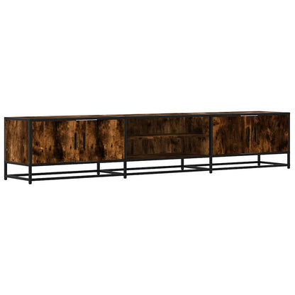 vidaXL TV-Schrank Räuchereiche 210x35x41 cm Holzwerkstoff