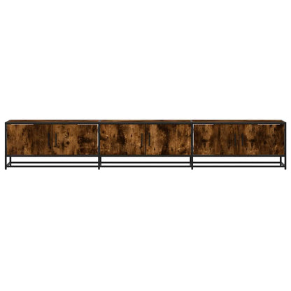 vidaXL TV-Schrank Räuchereiche 240x35x41 cm Holzwerkstoff