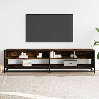 vidaXL TV-Schrank Räuchereiche 180,5x40x46 cm Holzwerkstoff
