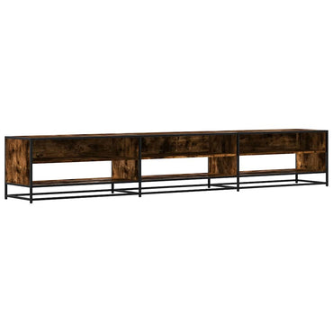 vidaXL TV-Schrank Räuchereiche 270x40x46 cm Holzwerkstoff