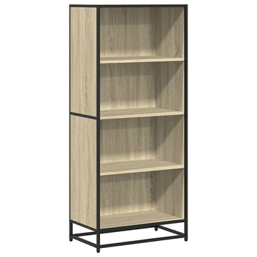 vidaXL Bücherregal Sonoma-Eiche 60x35x139 cm Holzwerkstoff