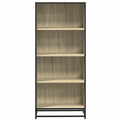 vidaXL Bücherregal Sonoma-Eiche 60x35x139 cm Holzwerkstoff