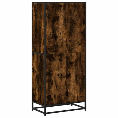 vidaXL Bücherregal Räuchereiche 60x35x139 cm Holzwerkstoff