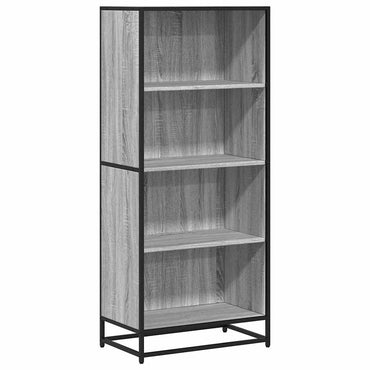 vidaXL Bibliothèque gris Sonoma 60x35x139 cm Aggloméré