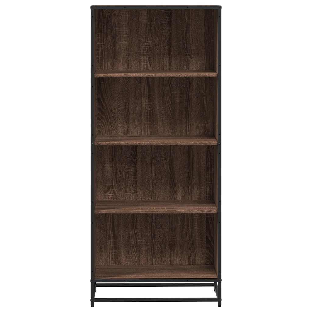 vidaXL Étagère à Livres Aspect Chêne Marron 60x35x139 cm Bois d'Ingénierie