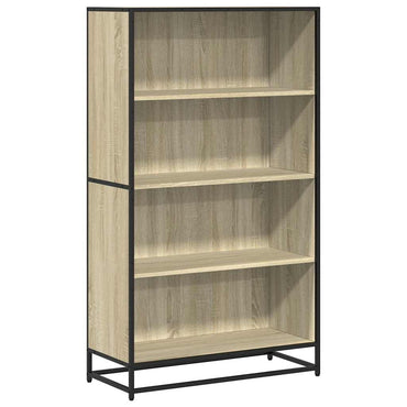 vidaXL Bücherregal Sonoma-Eiche 80,5x35x139 cm Holzwerkstoff