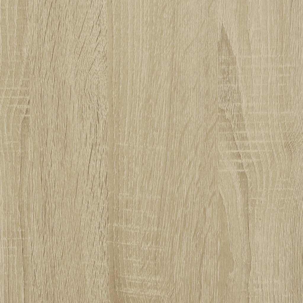 vidaXL Bücherregal Sonoma-Eiche 80,5x35x139 cm Holzwerkstoff